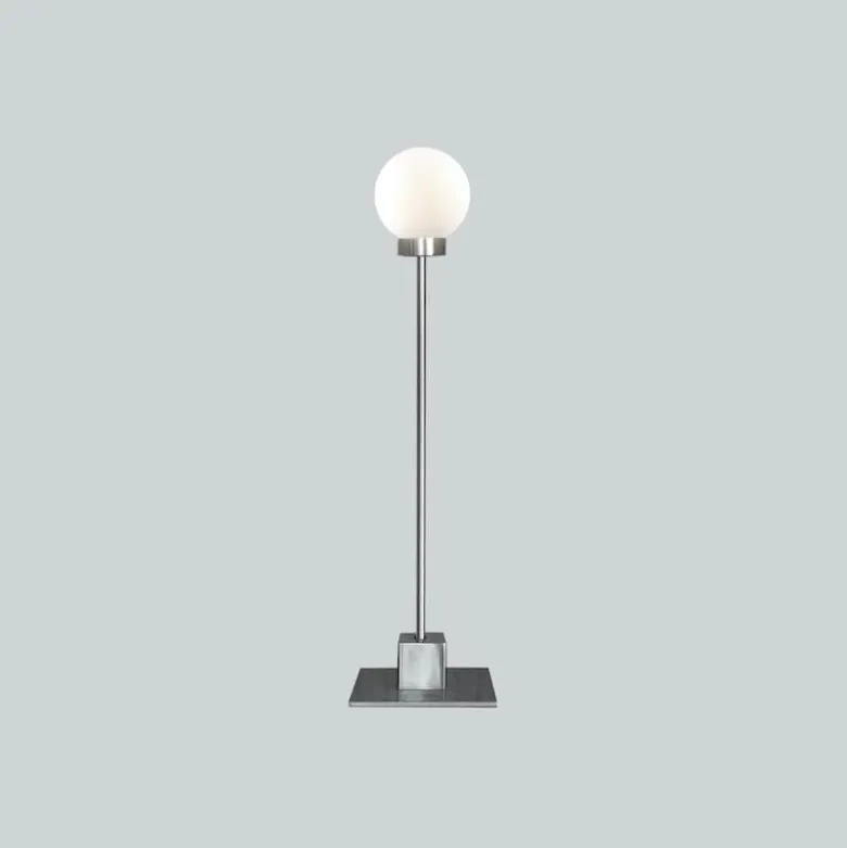 Snowball bordslampa stål