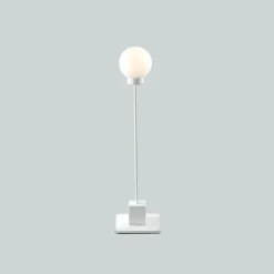 Snowball bordslampa vit