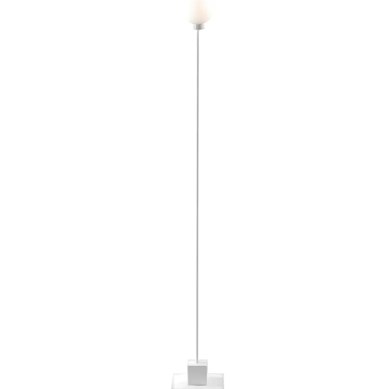 Snowball golvlampa vit