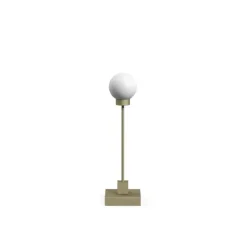 Snowball portabel bordslampa gråbeige