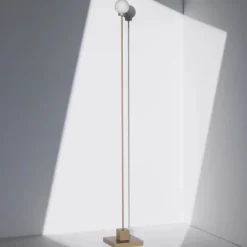 Snowball portabel golvlampa gråbeige