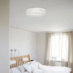 Soft 50 plafond vit linne
