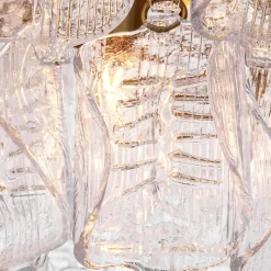 Solange Chandelier taklampa Antik mässing/klart glas