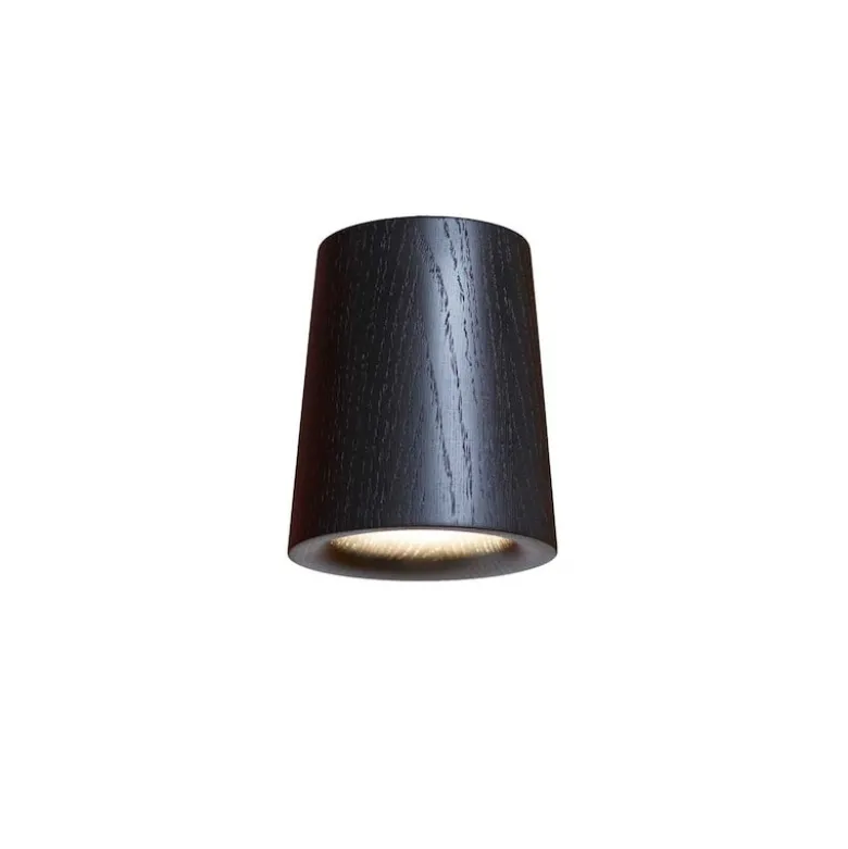 Solid cone plafond svart