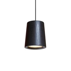 Solid cone taklampa svart