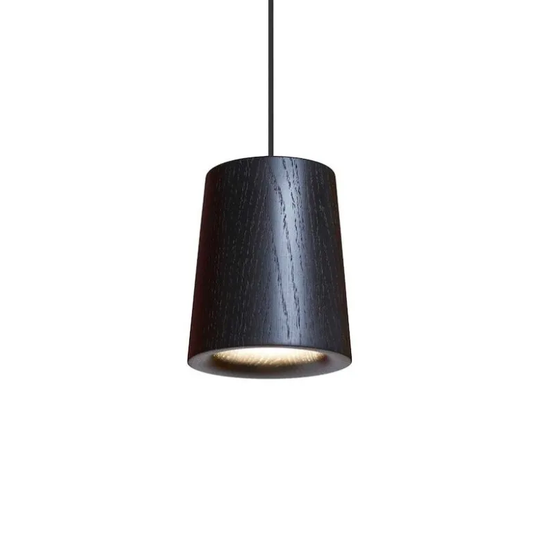 Solid cone taklampa svart