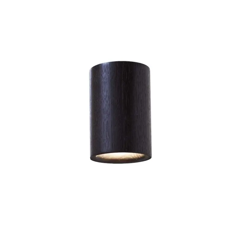 Solid cylinder plafond svart