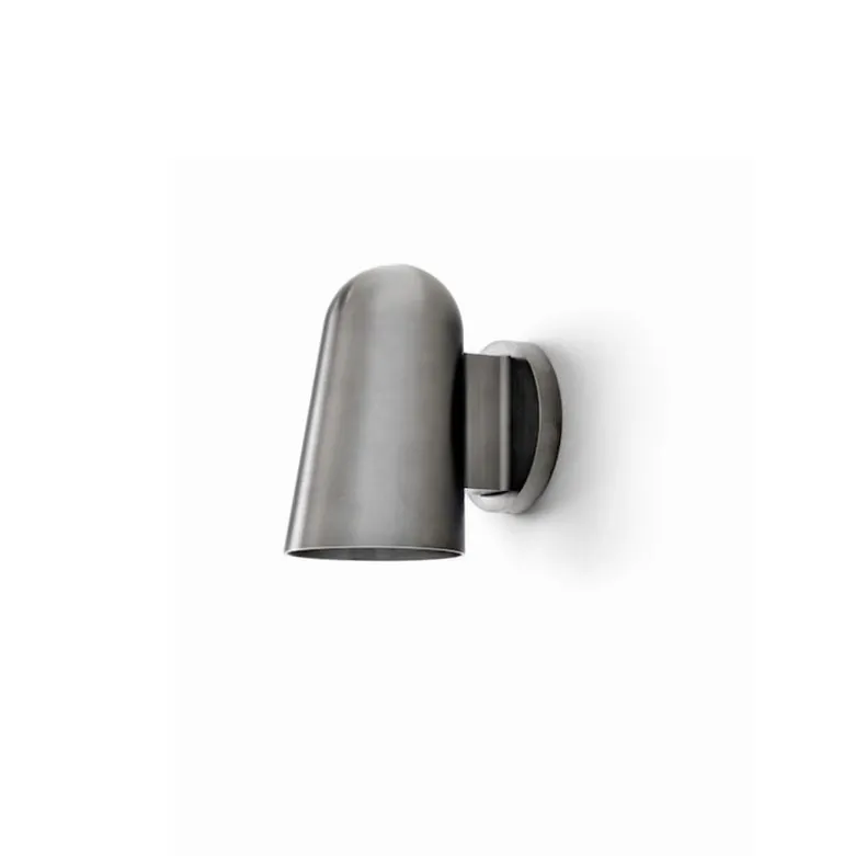 Solid SC105 vägglampa IP44 smoked brass