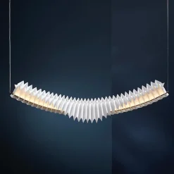 Sora taklampa solid brass/white