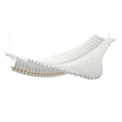 Sora taklampa solid brass/white