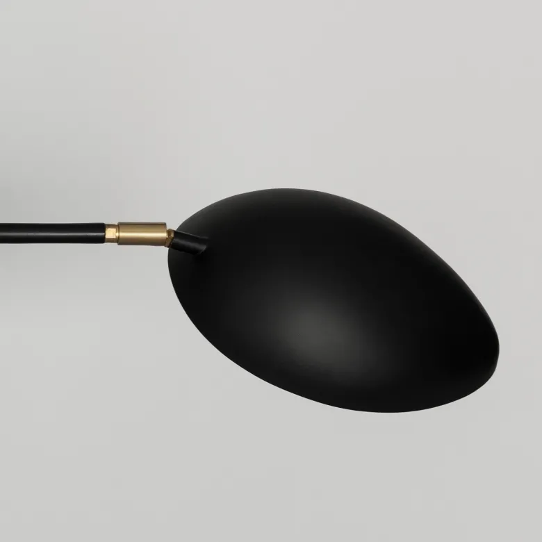 Spoon golvlampa svart