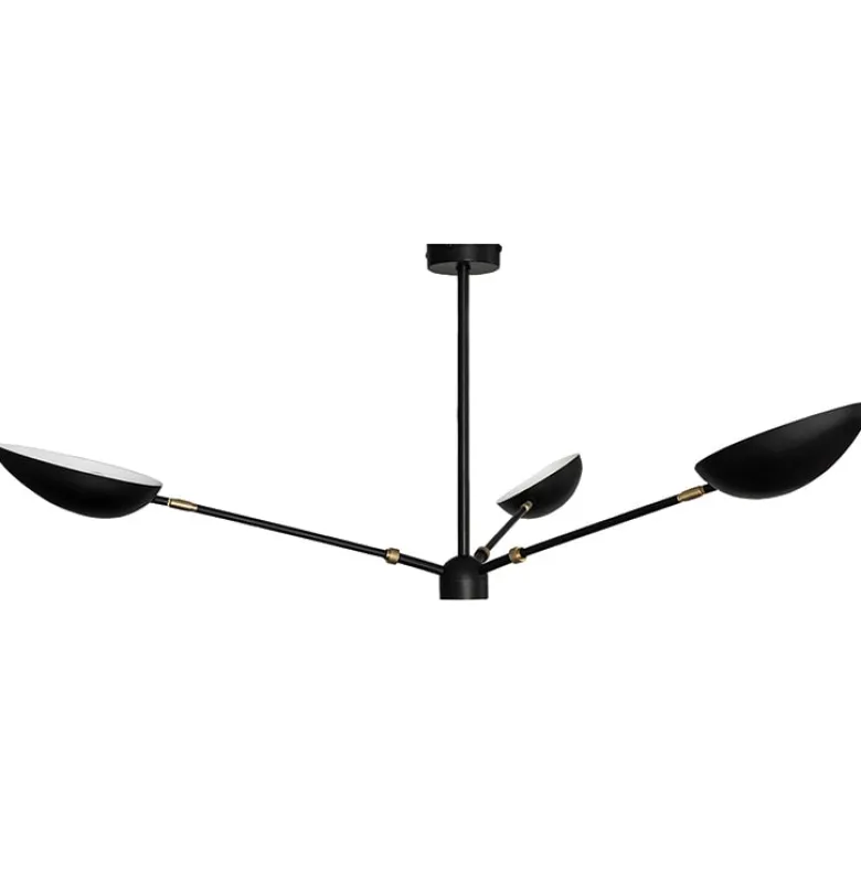 Spoon taklampa svart