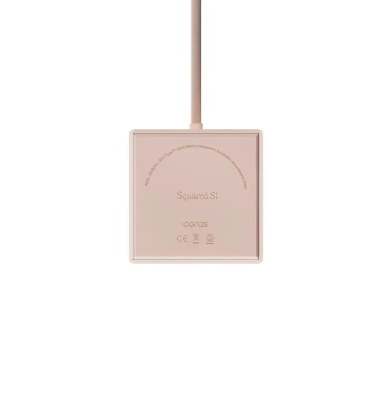 Squared S1 grenuttag pale pink