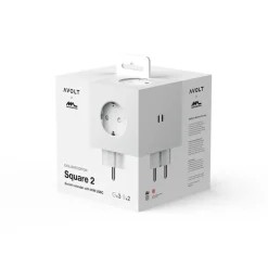 Square 2 grenuttag dual USB-C 30W Martinelli Luce Edition opal white