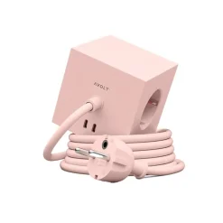 Square 1 grenuttag 30W Dual USB-C & Magnetic base 1,8m New Pink