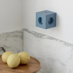 Square 2 grenuttag 30W Dual USB-C Shark Blue