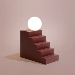 Stair bordslampa röd