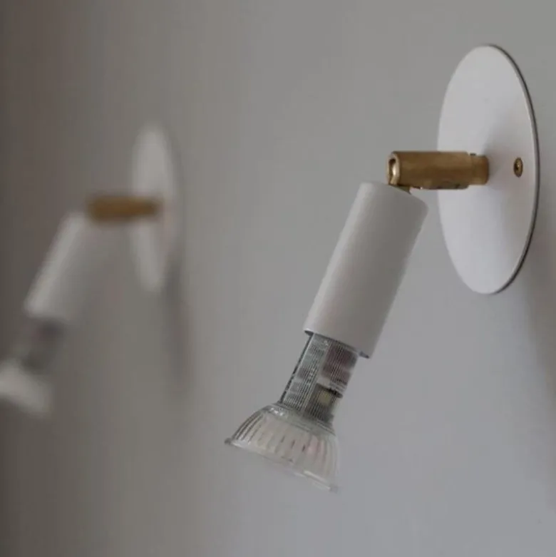 Star 1 platta tak-/vägglampa fast installation vit strukturlack