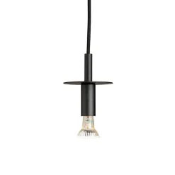 Star 1 taklampa svart strukturlack