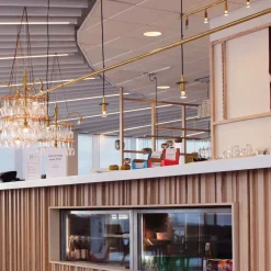 Star 3 tak-vägglampa svart strukturlack