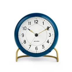 Station Bordsur Ø11 cm navy blue/vit