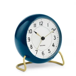 Station Bordsur Ø11 cm navy blue/vit