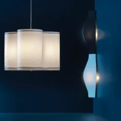 Stella vägglampa vit