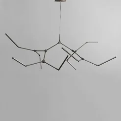 Stick chandelier taklampa bronze