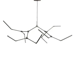 Stick chandelier taklampa bronze