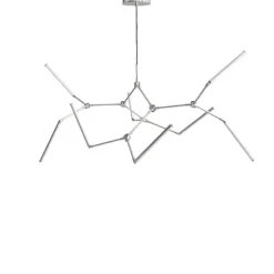 Stick chandelier taklampa chrome