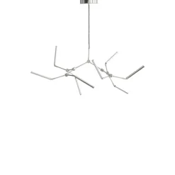 Stick chandelier taklampa Mini chrome
