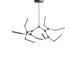 Stick chandelier taklampa Mini bronze