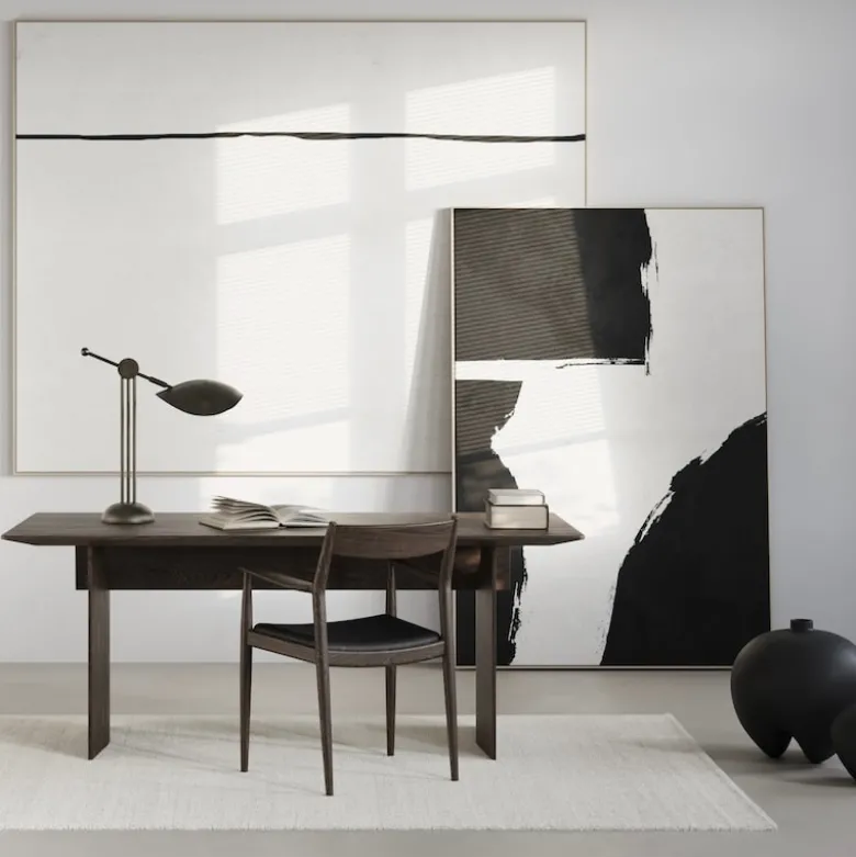 Stingray bordslamp bronze