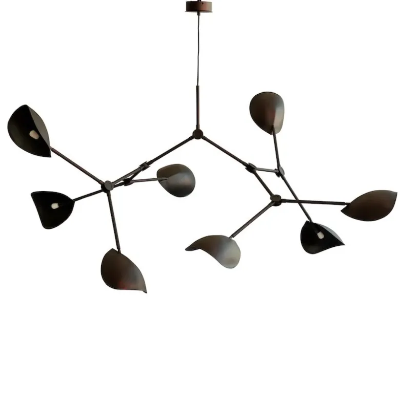 Stingray chandelier taklampa Grande burned black