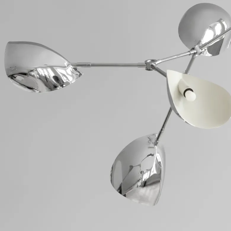 Stingray chandelier taklampa chrome