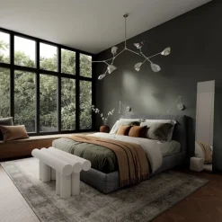 Stingray chandelier taklampa chrome