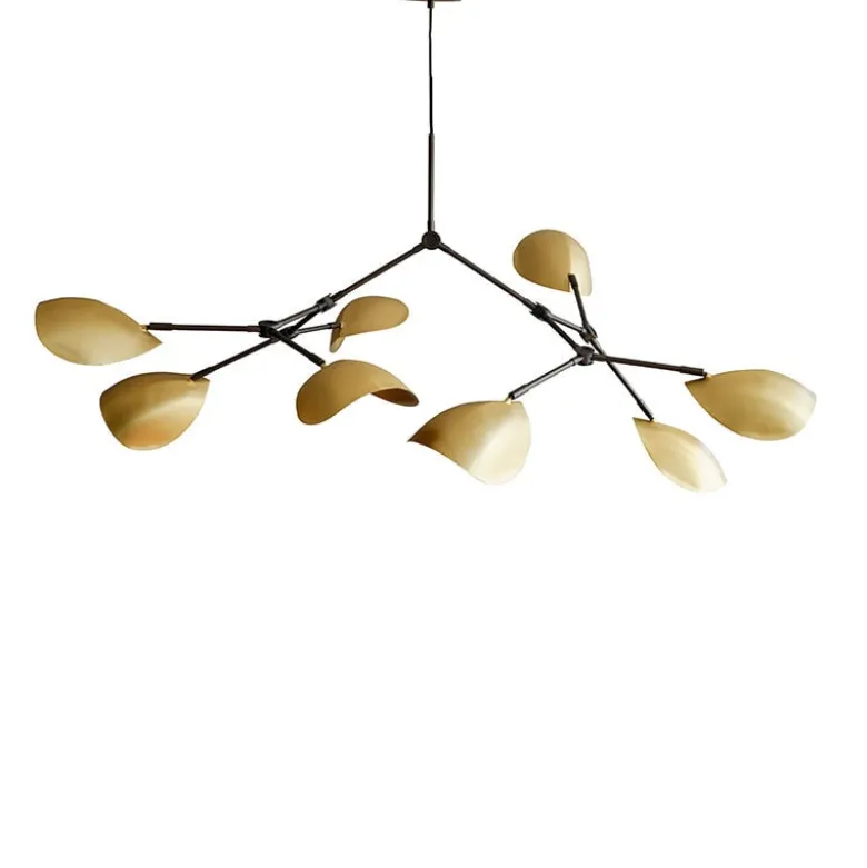 Stingray chandelier taklampa brass