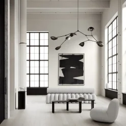 Stingray chandelier taklampa Grande bronze