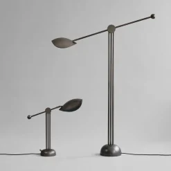 Stingray golvlamp bronze
