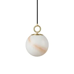 Stockholm Ø18 taklampa brun marmor