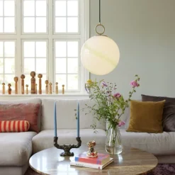 Stockholm Ø30 taklampa grön marmor