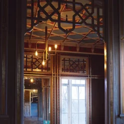 Strapatz Ø450 taklampa råmässing