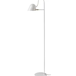 Streck golvlampa vit