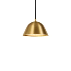 Streck S taklampa borstad massing