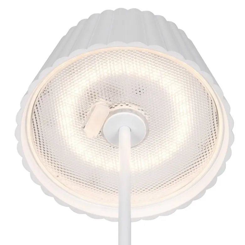 Suarez portabel bordslampa vit