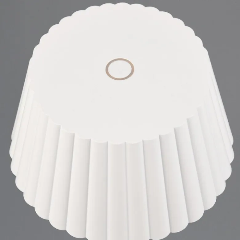 Suarez portabel bordslampa vit