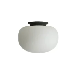 Supernate plafond Ø28 opal white/black