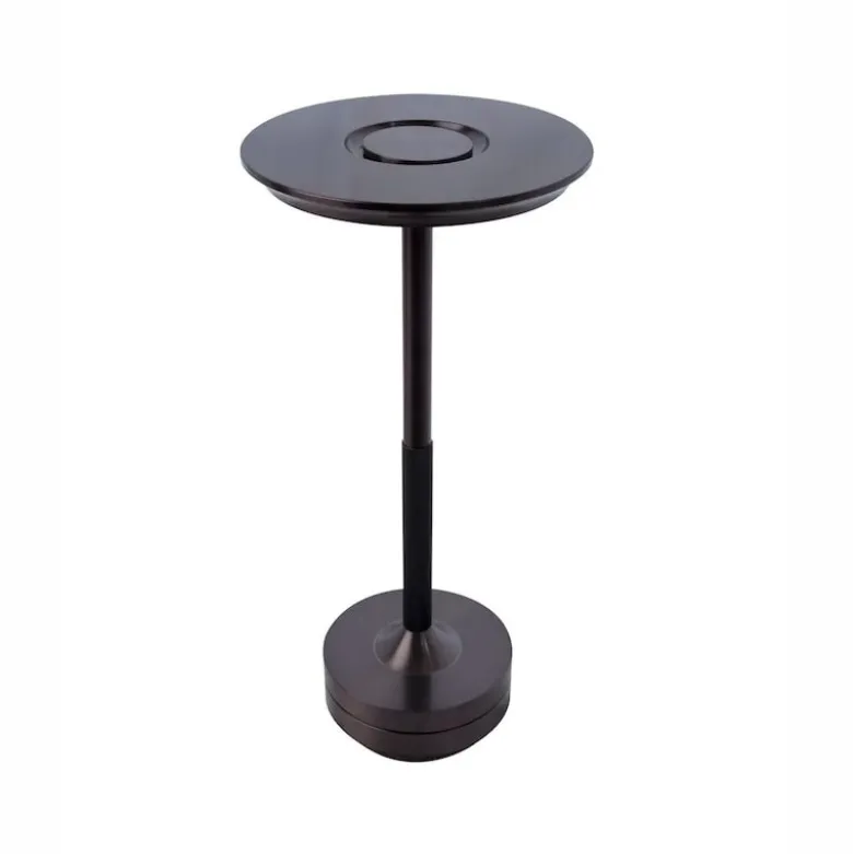 Svampen portabel bordslampa svart
