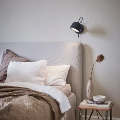 Svejk 13 vägglampa svart