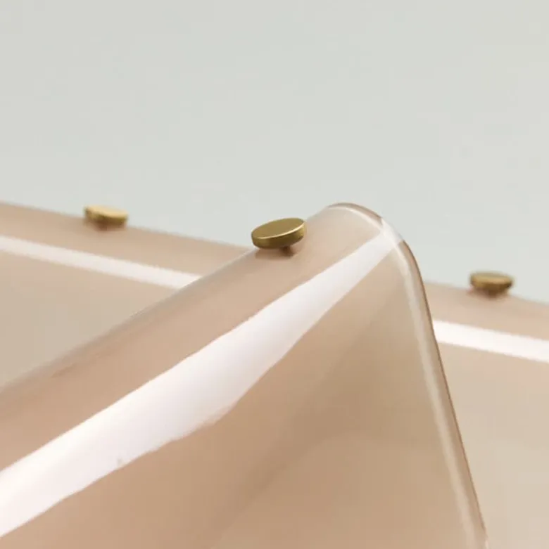Sycamore Chandelier 3 Tiers Taklampa Dusk Pink Glass/mässing